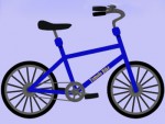 Kind auf dem Fahrrad