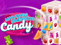 Mahjongg Dimensions Candy 640 Seconds