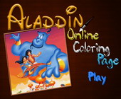 Aladdin Kleurplaat