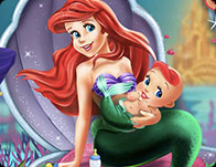 Ariel and the New Born Baby