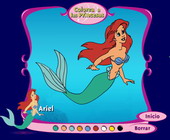 Ariel Jasmine kleurplaat