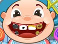 Baby beim Zahnarzt