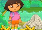 Dora Banana Feeding
