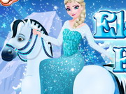 Elsa Goes Horseback Riding