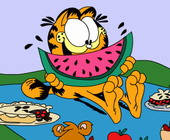 Garfield inkleuren