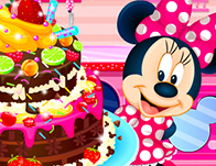 Minnie Mouse Chocolate Cake