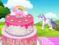 Pony Kuchen Dekoration