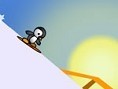 Snowboard-Pinguin